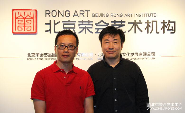 Peng Minghan, director of the Museum of Jiangxi Province Museum, visited Rong Hui